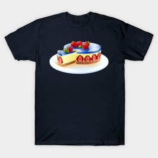 Sailor Uranus Themed Cheesecake T-Shirt